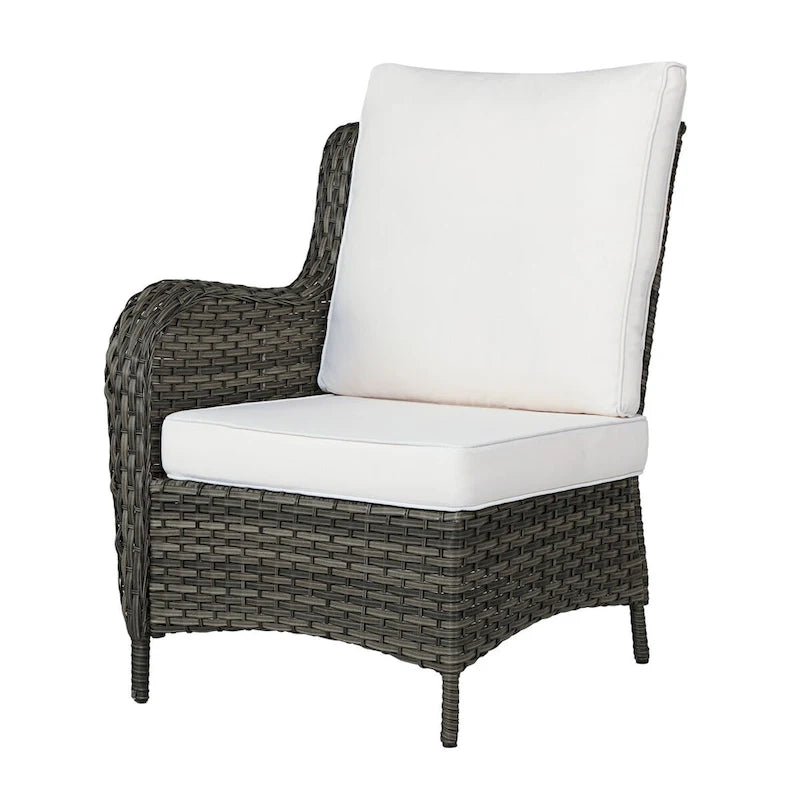 Ensemble de mobilier de patio, canapé de conversation d'extérieur 6 pièces