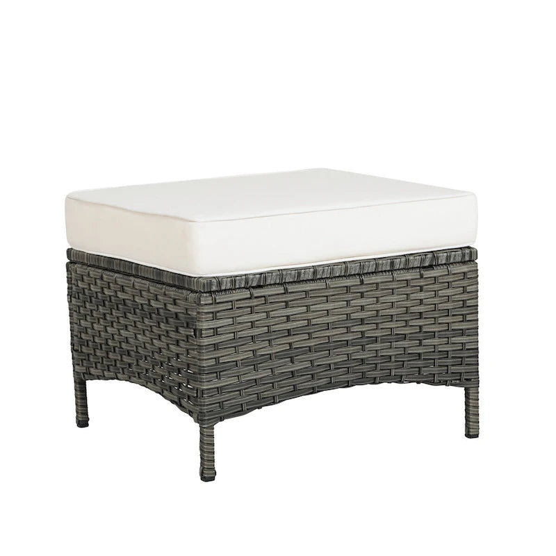 Ensemble de mobilier de patio, canapé de conversation d'extérieur 6 pièces