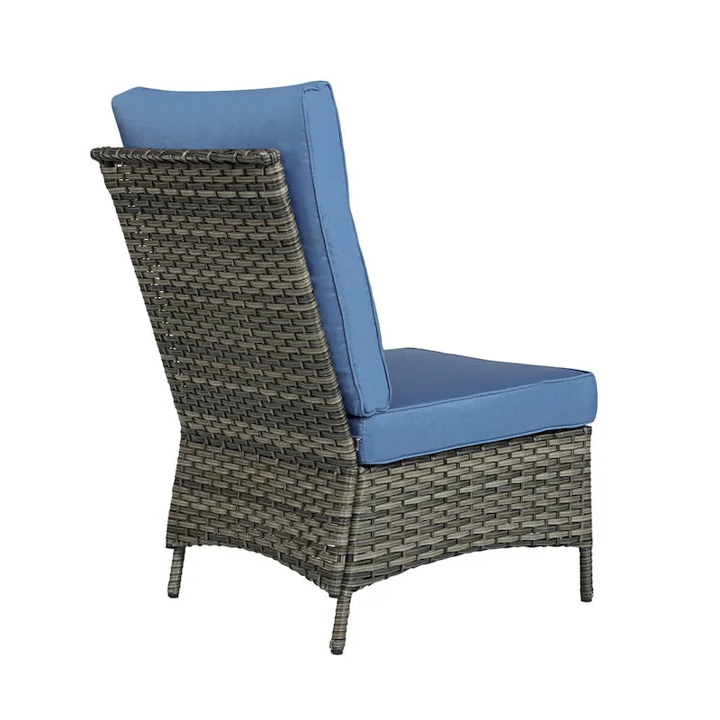Ensemble de mobilier de patio, canapé de conversation d'extérieur 6 pièces