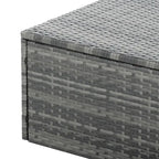 Ensemble de 5 meubles en osier, mobilier de patio, mobilier saisonnier en résine tressée PE